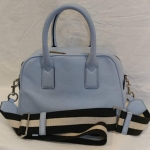 Marc Jacobs Gotham City baby blue leather satchel